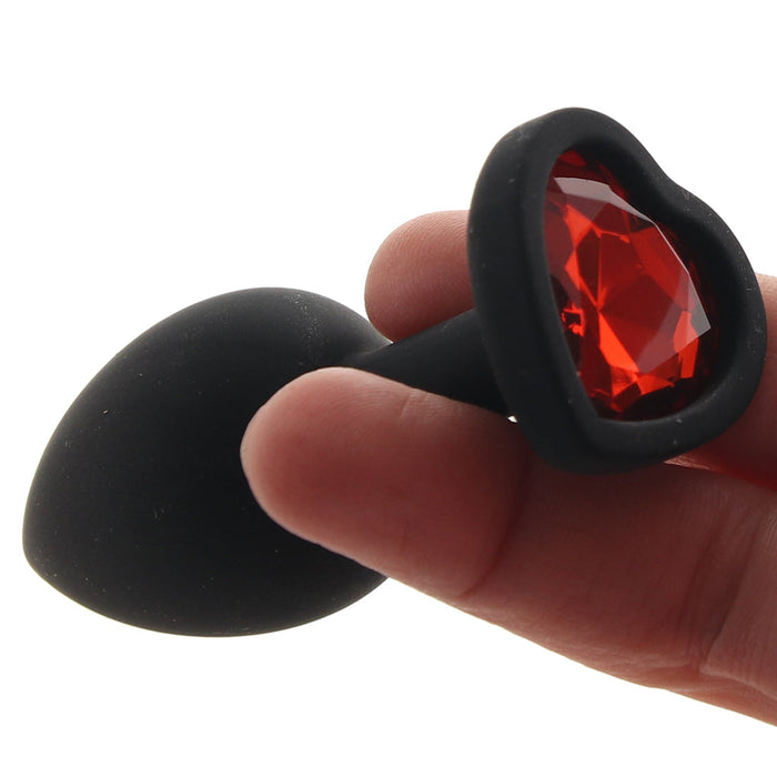 Glams Xchange Heart Gem Butt Plug in Small