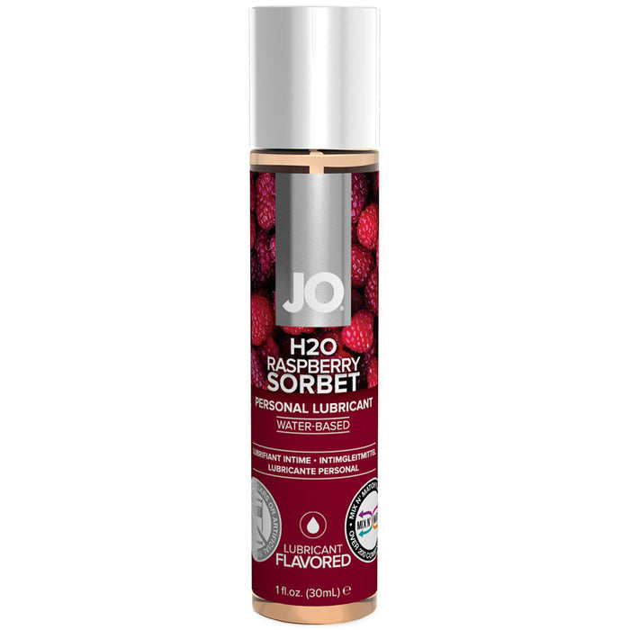 H2O Flavored Lube 1oz/30ml in Raspberry Sorbet