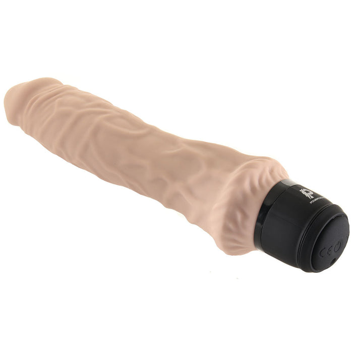 Power Cock 8 Inch Girthy Realistic Vibe in Light