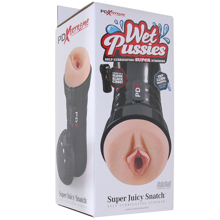 PDX Wet Pussies Super Juicy Snatch Stroker in Light