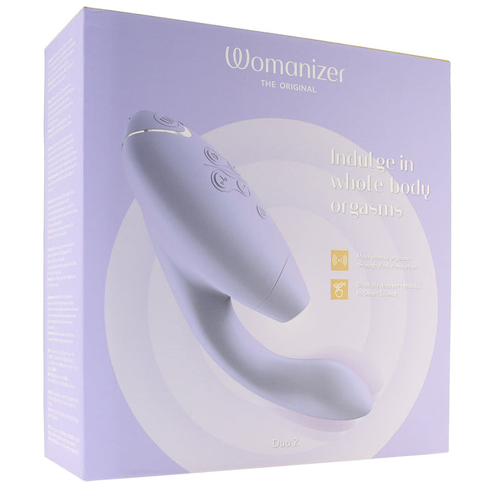 Womanizer Duo 2 Clitoral & G-Spot Stimulator in Lilac