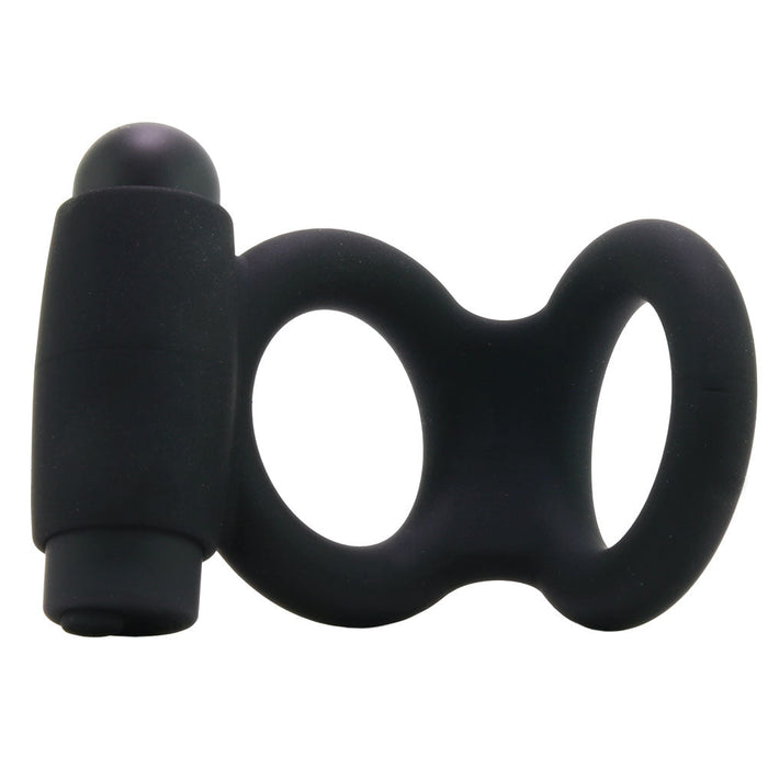 Control Vibrating Silicone Cock & Ball C-Ring