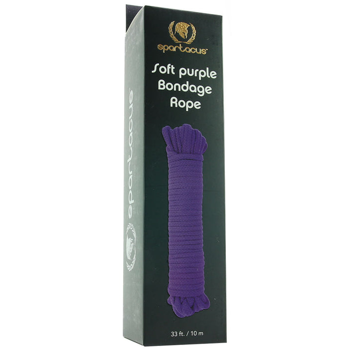 Soft Bondage Rope 33ft/10m in Purple