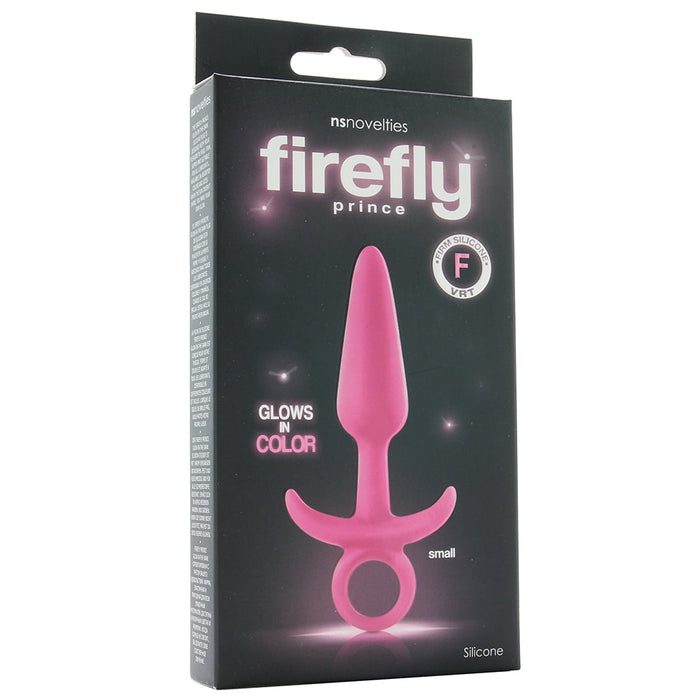 Firefly Small Prince Butt Plug in Glowing Pink