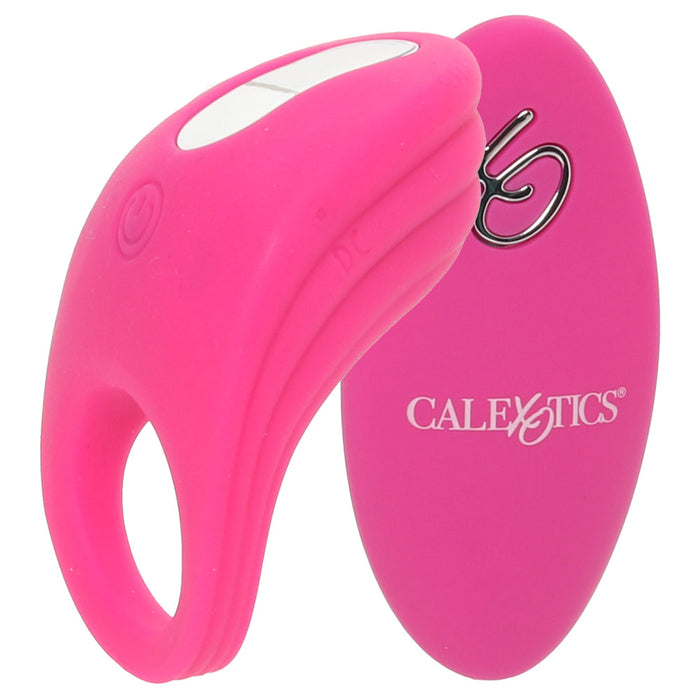 Silicone Remote Pleasure Vibrating Cock Ring