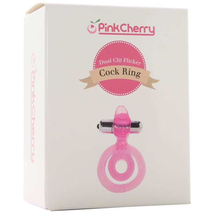 FantasyCherry  Dual Clit Flicker Cock Ring