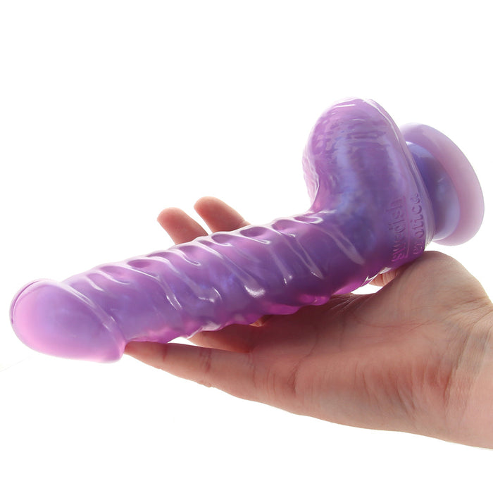 Crystal Cote Dildo in Purple