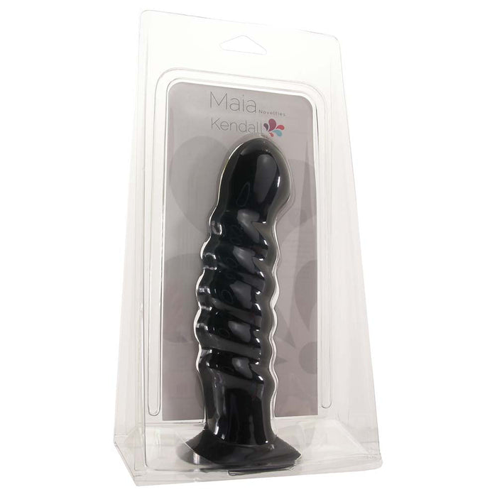 Kendall Silicone Dildo in Black