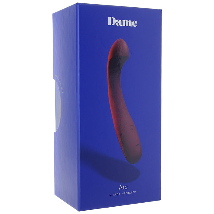 Dame Arc G-Spot Vibe in Plum