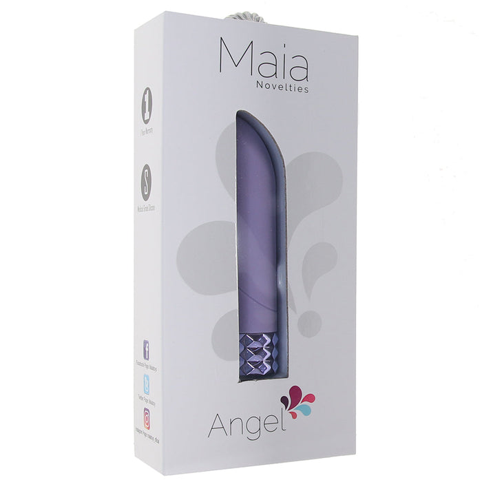 Angel Silicone Bullet Vibe in Lavender