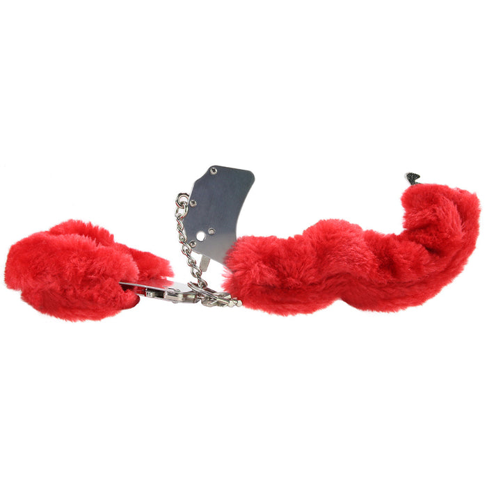 Fetish Fantasy Beginner's Furry Cuffs in Red