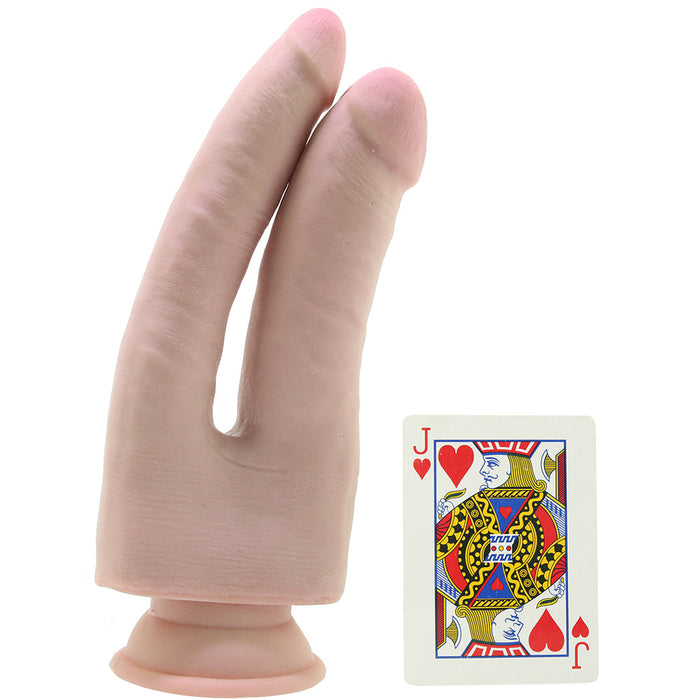 King Cock Plus Triple Density Double Penetrator in Flesh