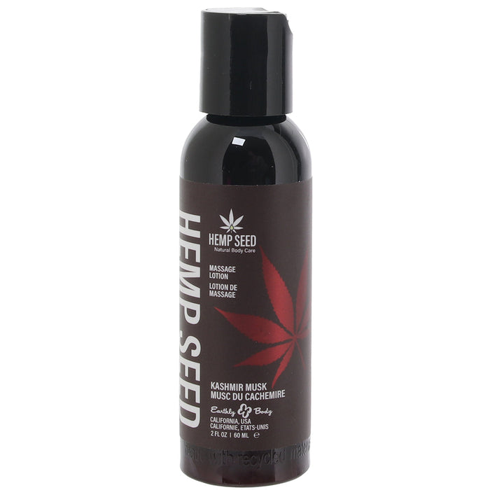 Hemp Seed Massage Lotion 2oz/60ml in Kashmir Musk