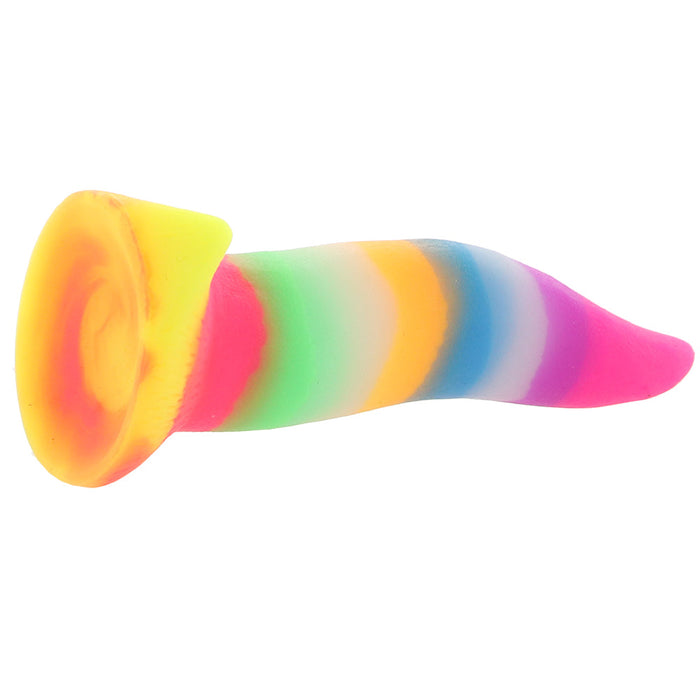 Unicorn Kiss Glow-in-the-Dark Silicone Dildo