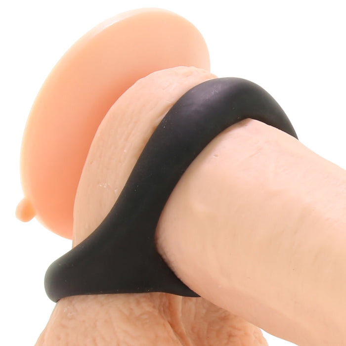 Renegade Romeo Soft Silicone Dual Ring in Black