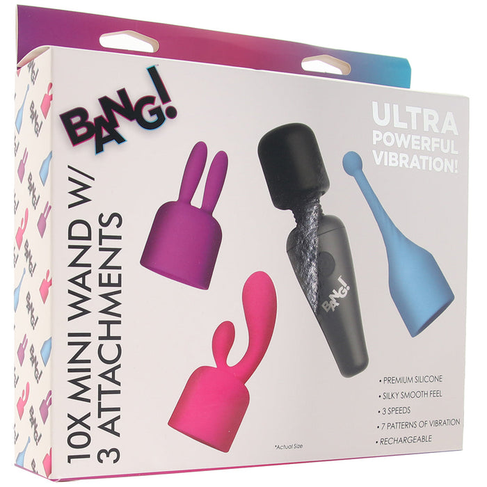 Bang! Mini Wand and Silicone Attachment Set