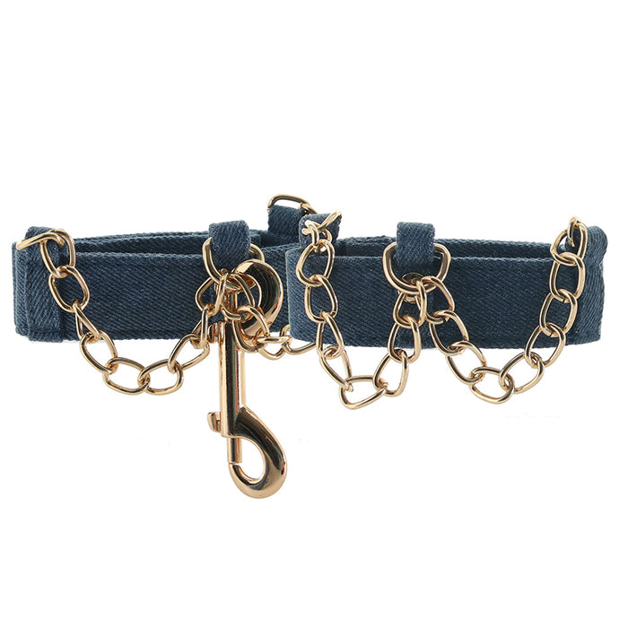 Ride 'Em Denim Ankle Cuffs