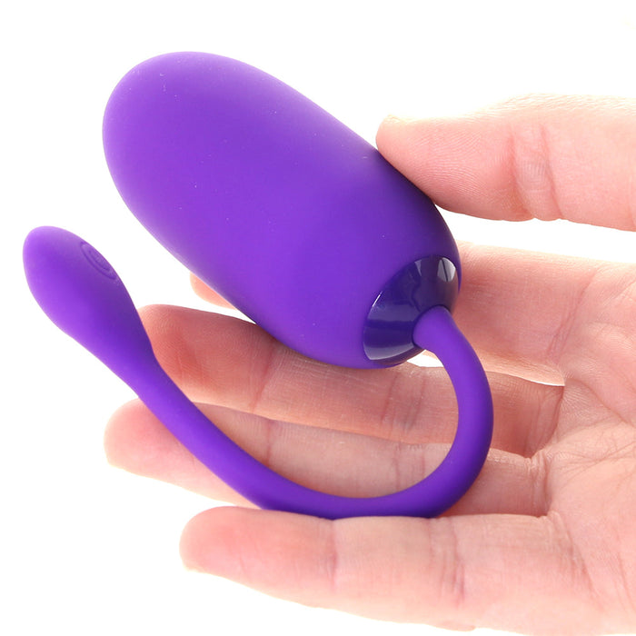 Starter Rechargeable Silicone Kegel Ball in Purple