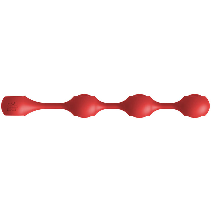 Kink Weighted Silicone Anal Balls in Red