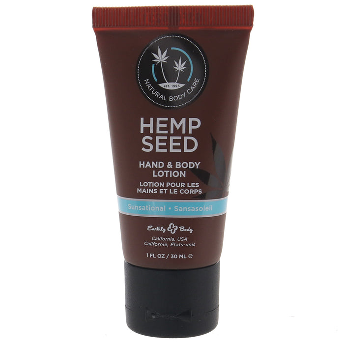 Hemp Seed Hand & Body Lotion 1oz/30ml in Sunsational