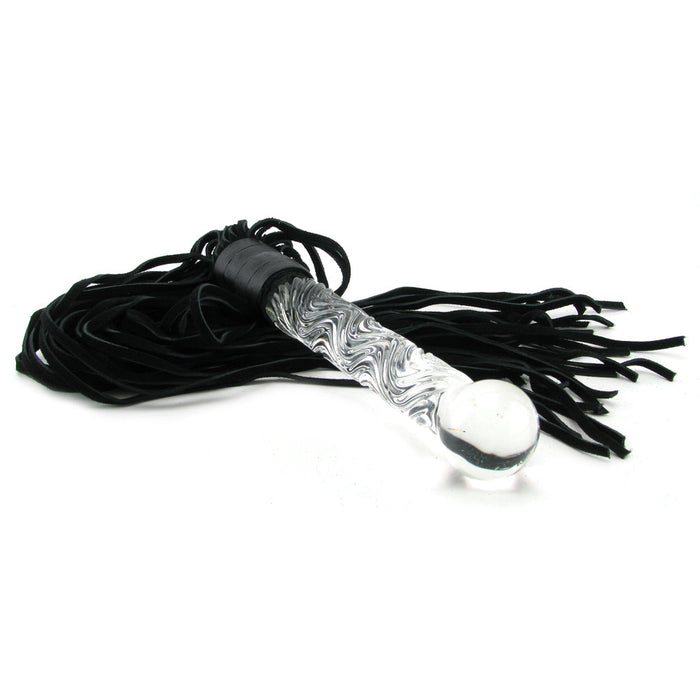 Icicles No. 38 Hand Blown Glass Whip