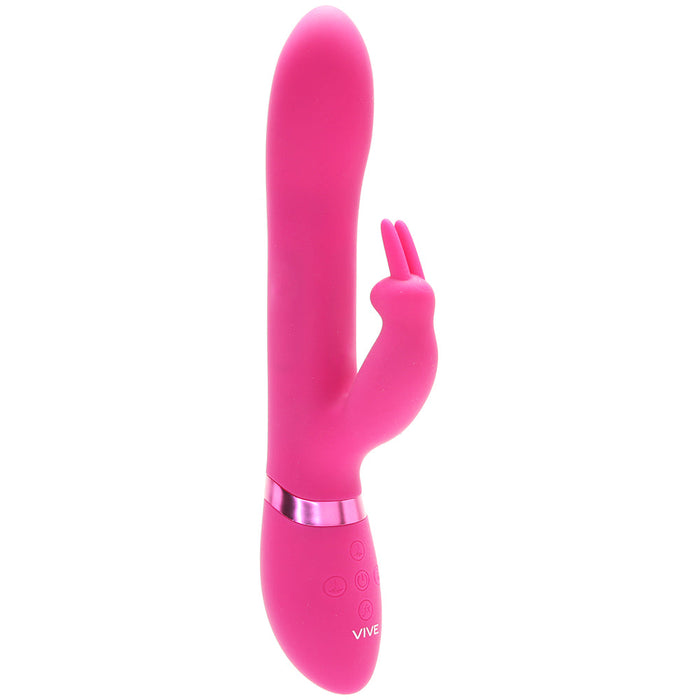 Vive Amoris Triple Action Thrusting Beaded Rabbit in Pink