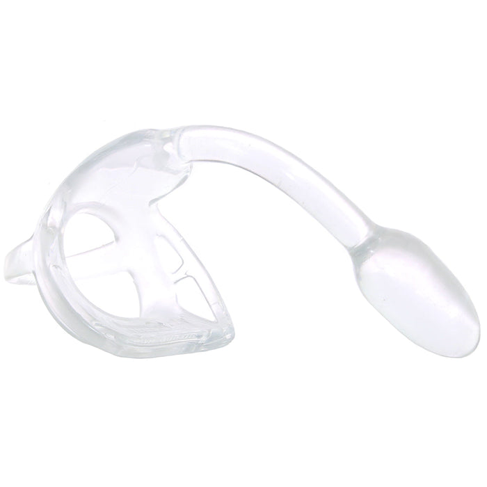 Small Armour Tug Lock Prostate Stimulator in Clear