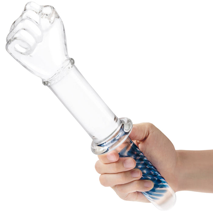 gläs 11 Inch Glass Fist Double Ended Dildo