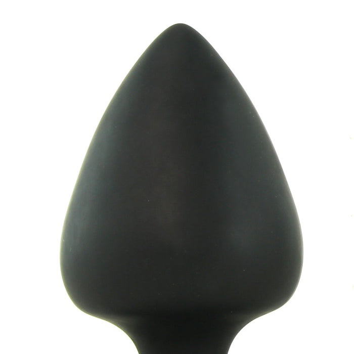 Silicone Plump Plug in Black