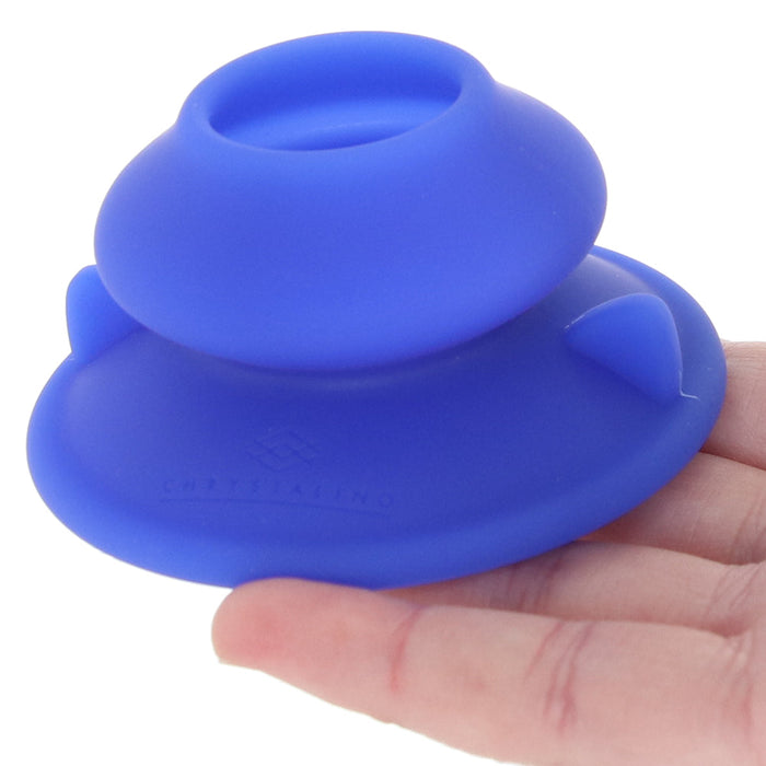 Chrystalino Universal Silicone Suction Cup in Blue