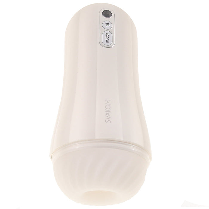 Robin Vibrating Masturbator in White