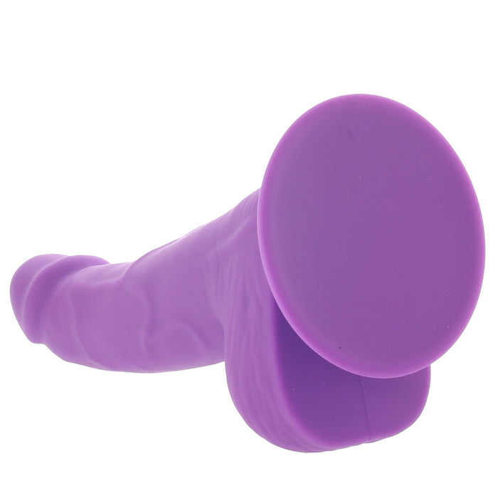 Silicone Studs 6 Inch Dildo in Purple