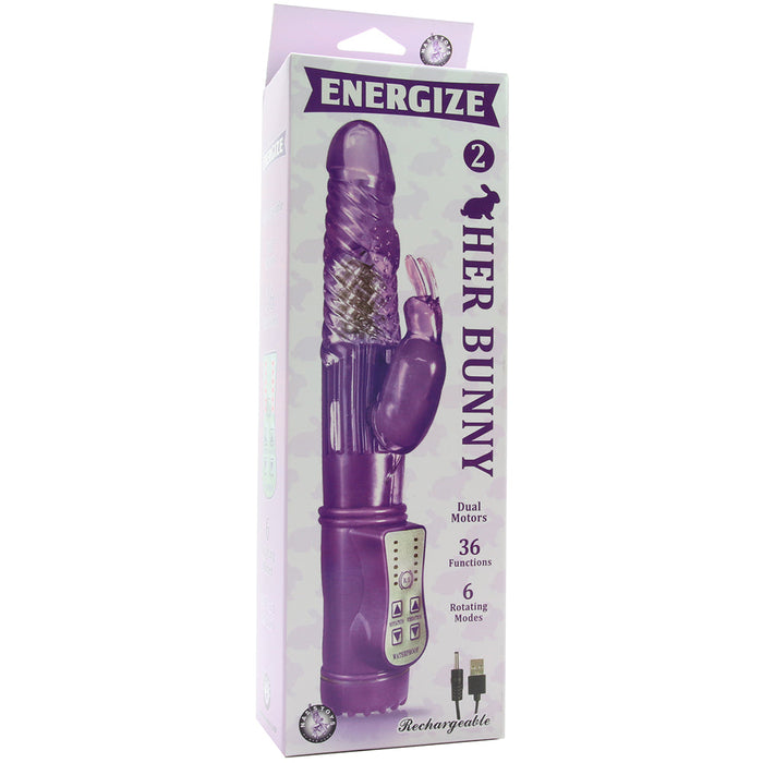 Energize Her Bunny 2 Rabbit Vibe in Purple