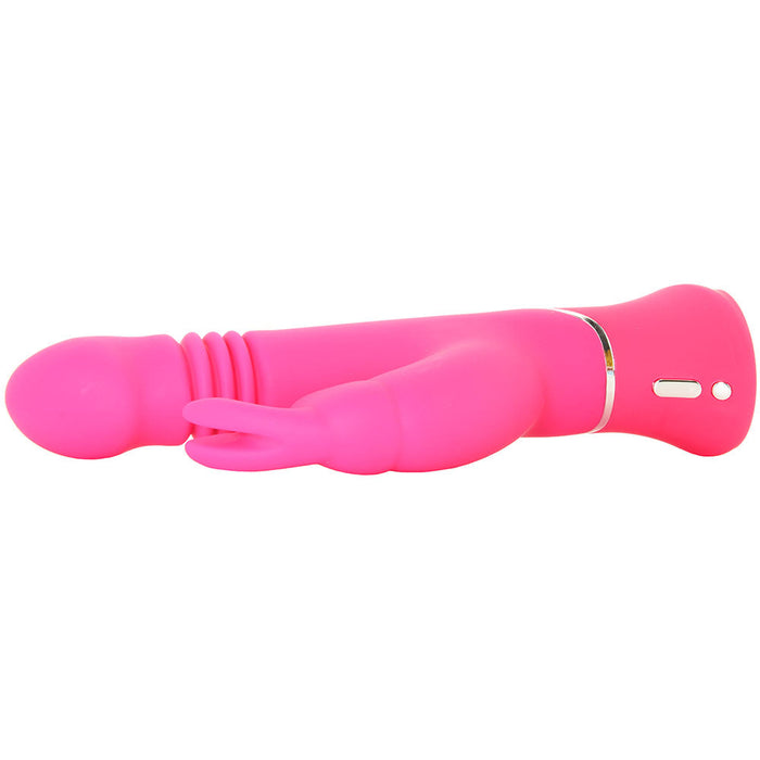 Happy Rabbit Thrusting Silicone Rabbit Vibe in Pink