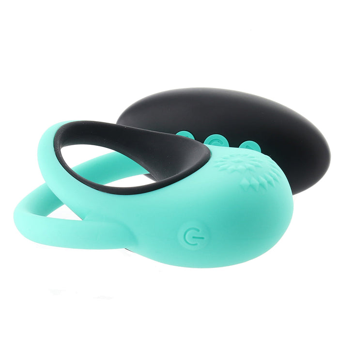 Link Up Remote Alpha Vibrating Dual Cock Ring