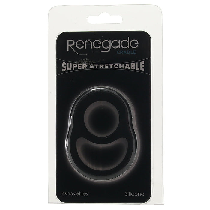 Renegade Cradle Ring in Black