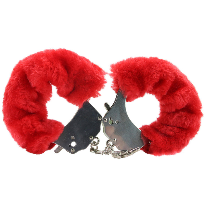 Fetish Fantasy Beginner's Furry Cuffs in Red