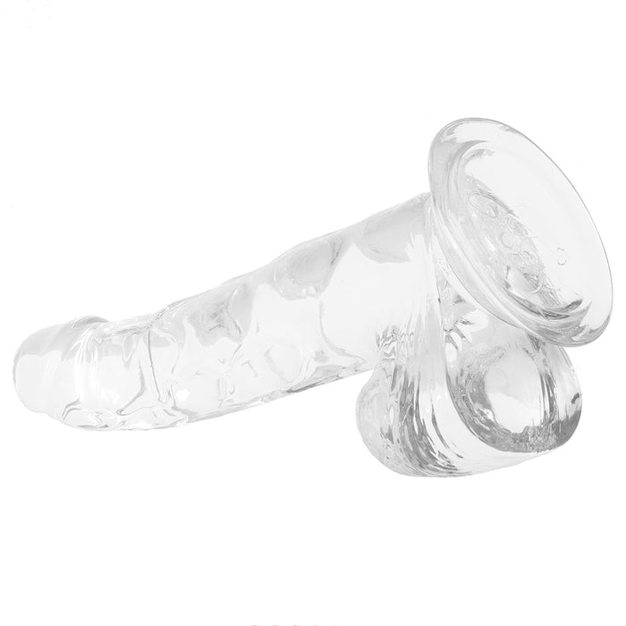 King Cock 9 Inch Ballsy Dildo in Clear