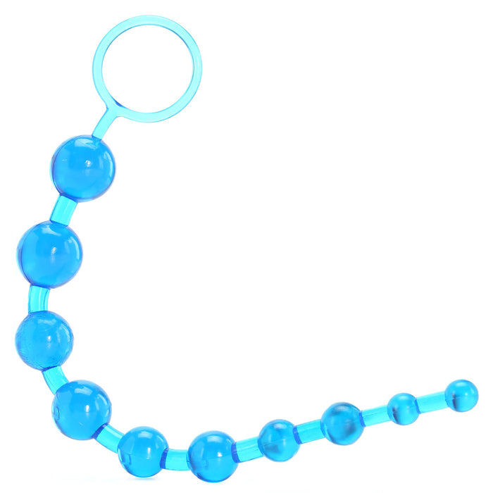 X-10 Anal Beads in Blue