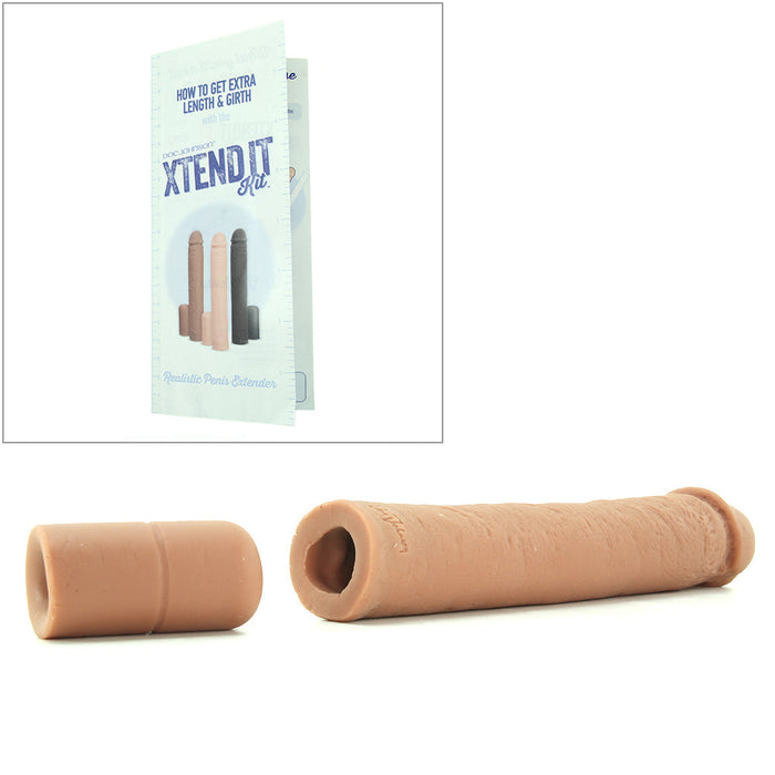 XTend It Kit Realistic Penis Extender in Brown