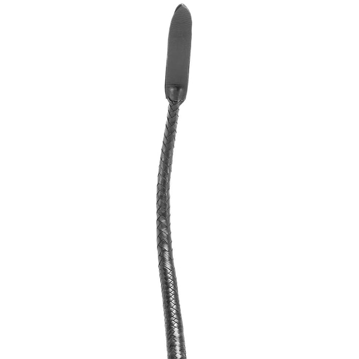 Black Leather Devil's Tail Whip