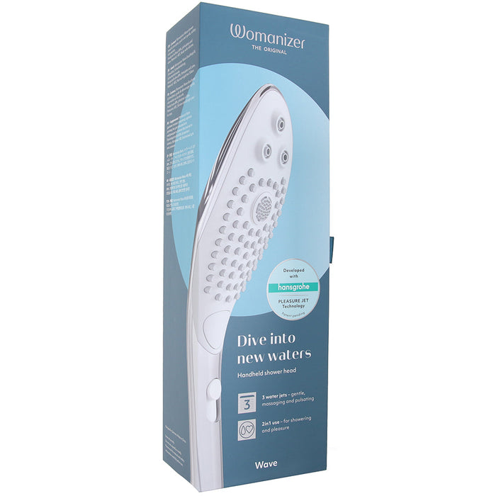 Womanizer Wave Handheld Shower Head in Chrome