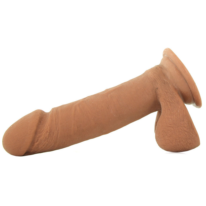 7 Inch ULTRASKYN Perfect D Dildo in Caramel