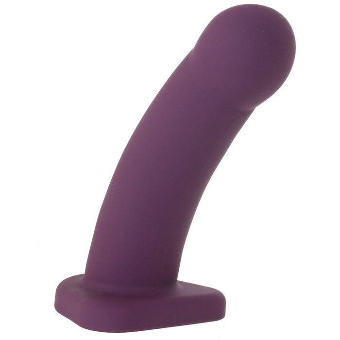 Banx 8 Inch Hollow Silicone Dildo in Plum