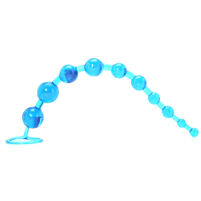 X-10 Anal Beads in Blue