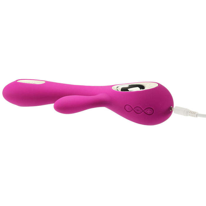 SORAYA Wave G-Spot and Clitoral Vibrator in Deep Rose