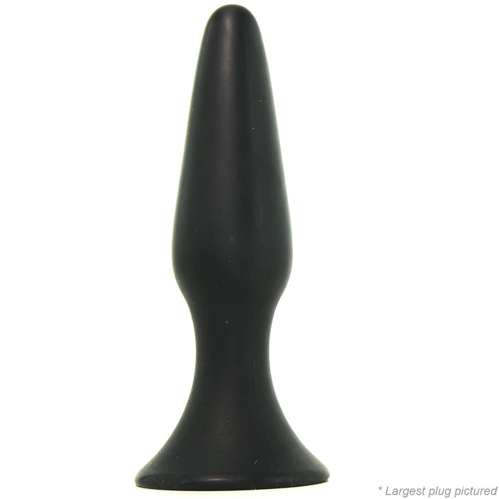 Silicone Anal Trainer Kit in Black