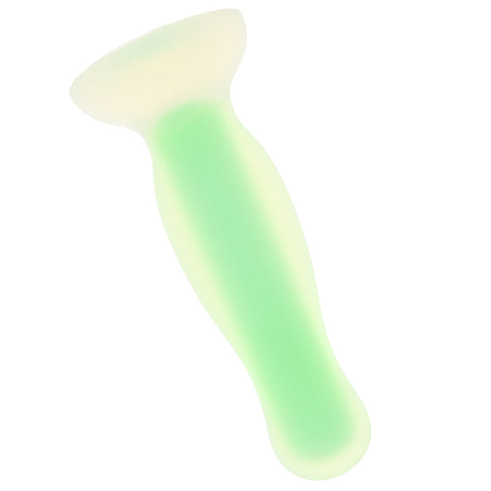 Luminous Glow In The Dark Large Butt Plug in Green