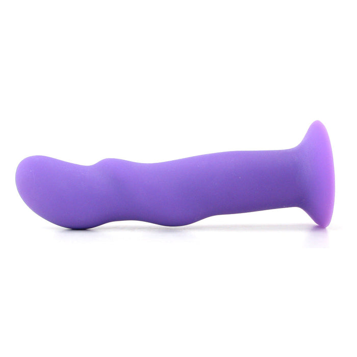 Riley Silicone Dildo in Neon Purple