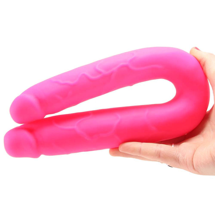 Colours DP Pleasure Double Dildo in Pink